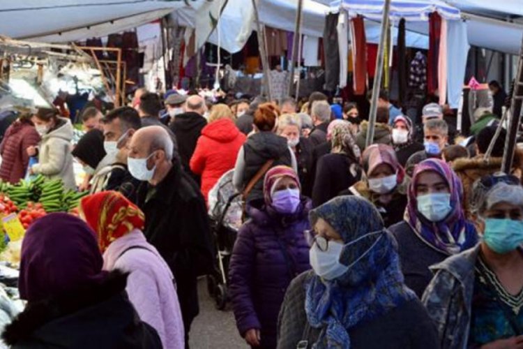 Semt pazarından korkutan g&ouml;r&uuml;nt&uuml;ler
