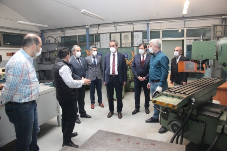 Milli Eğitim Bakan Yardımcısı &Ouml;zer Bursa'da: MEB 250 tescil almayı hedefliyor