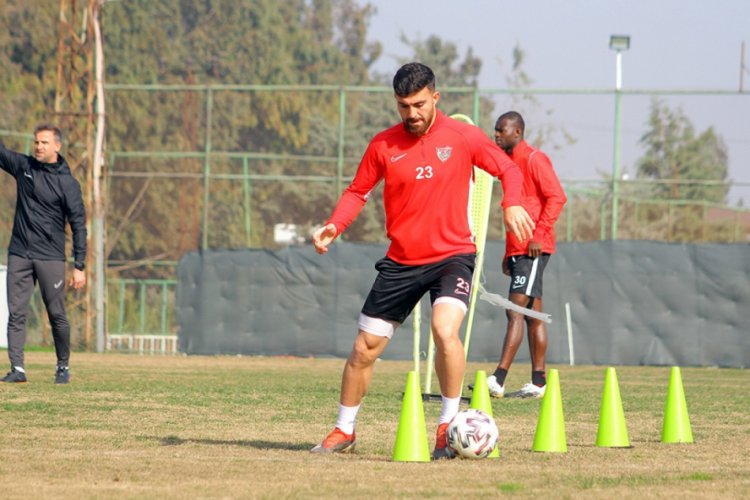 Hatayspor, Kasımpaşa maçının hazırlıklarına devam eti ...