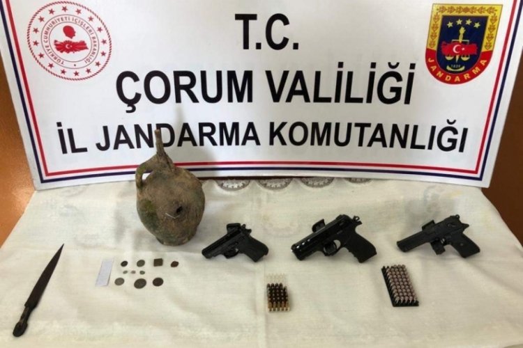 Jandarma'dan tarihi eser operasyonu