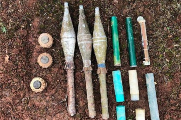 Eren-6 Operasyonu'nda ter&ouml;r &ouml;rg&uuml;t&uuml;n&uuml;n m&uuml;himmatları imha edildi