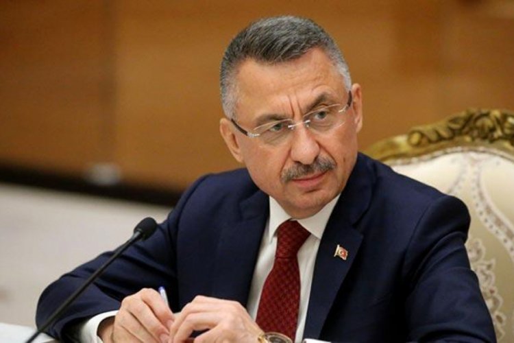 Fuat Oktay'dan şehit olan asker i&ccedil;in başsağlığı mesajı