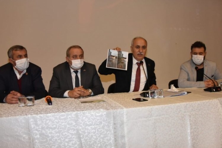 Bursa'da muhtarlardan Başkan Aydın'a tam destek