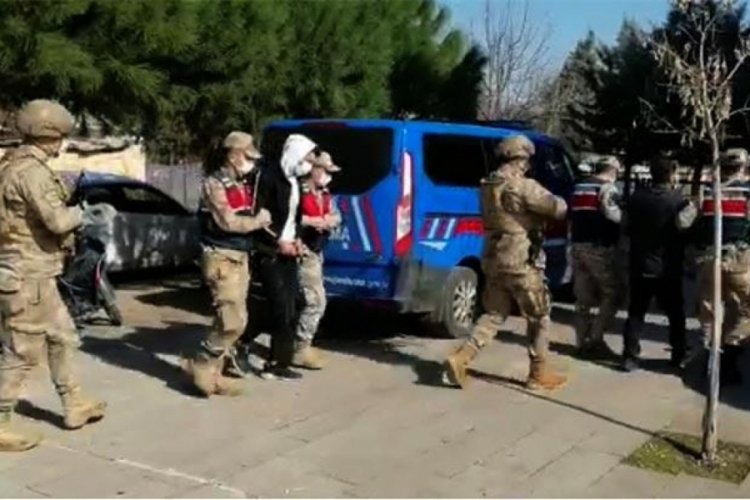 Gaziantep'te terör operasyonunda tutuklama