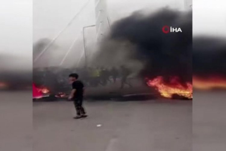 Irak'ta hükümet karşıtı protestolarda 3 kişi yaralandı