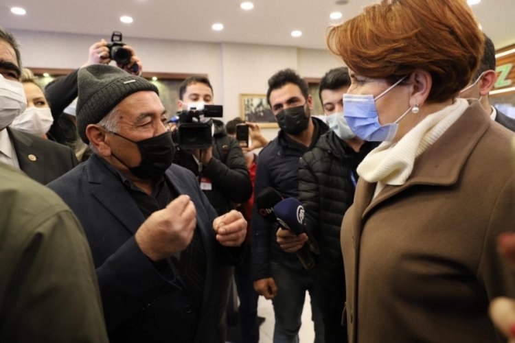 İYİ Parti Genel Başkanı Akşener'den esnaf ziyareti