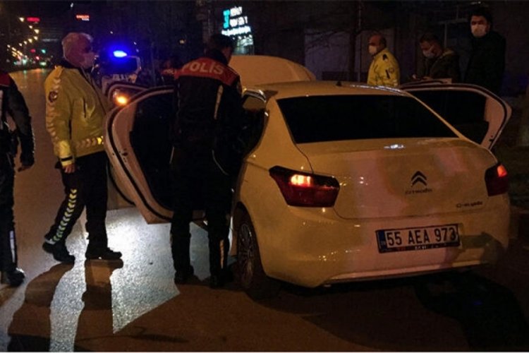 'Dur' ihtarından ka&ccedil;an ehliyetsiz s&uuml;r&uuml;c&uuml; yakalandı