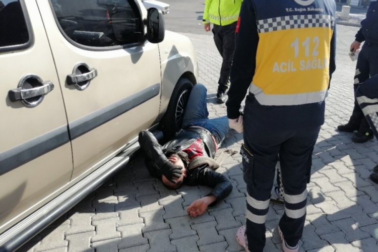 Ehliyet soran polise bayılma numarası