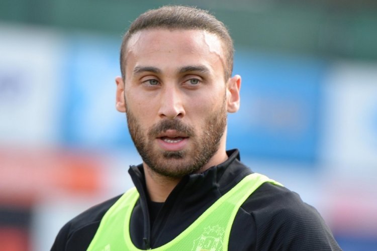 Beşiktaş'ta Cenk Tosun antrenmanda yer aldı