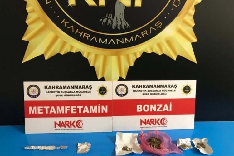 Kahramanmaraş'ta uyuşturucu operasyonunda 2 tutuklama