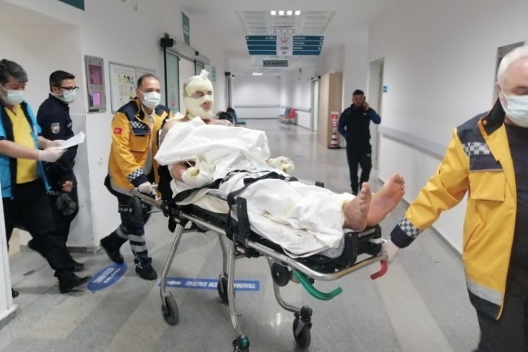 Kendini yakarak intihar etmek istedi, hem kendini hem de oteli yaktı