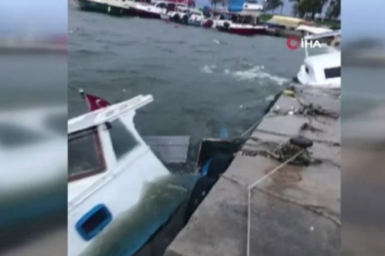 Fırtına İstanbul ve İzmir'i fel&ccedil; etti