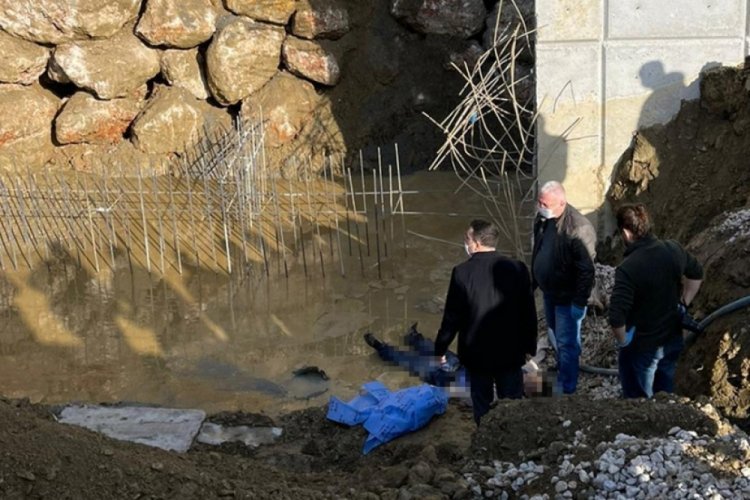 İnşaatta suyu boşaltmak isterken elektrik akımına kapılıp, &ouml;ld&uuml;