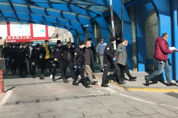Balık halinde cinayetle biten silahlı kavgaya 11 tutuklama