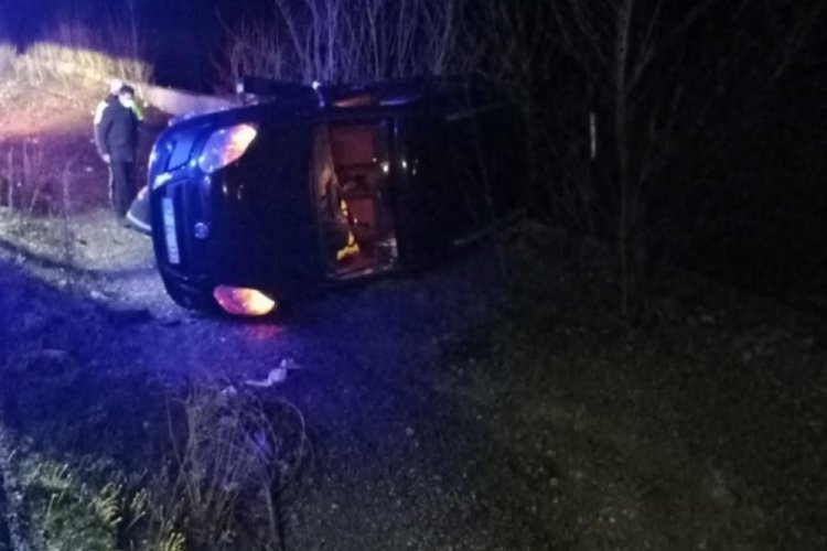 Zonguldak'ta trafik kazası: 2 yaralı