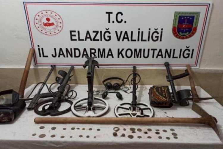 Elazığ'da tarihi eser ele ge&ccedil;irildi