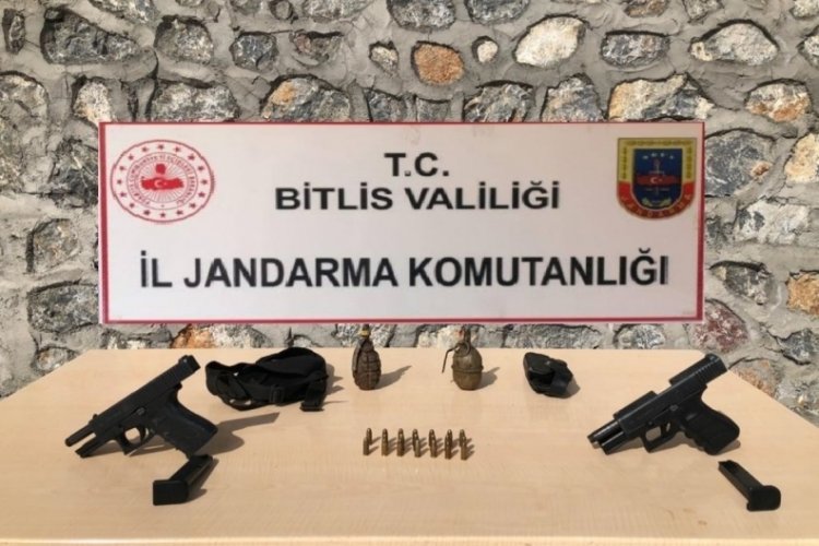 Bitlis'te 6 adet mağara ve m&uuml;himmat ele ge&ccedil;irildi