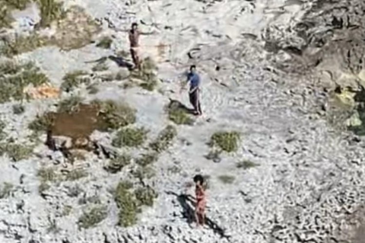 Issız adada mahsur kalan 3 kişi, 33 g&uuml;n sonra kurtarıldı