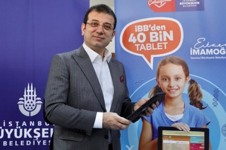 İBB 40 bin &ouml;ğrenciye tablet dağıtacak