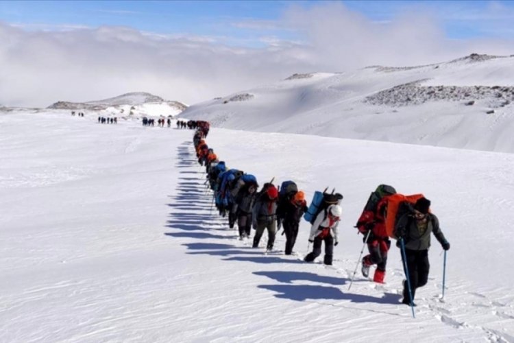 Erciyes Dağı'na hafta sonu zirve tırmanışı yapılacak
