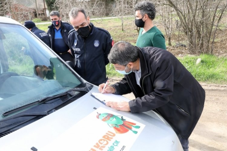 Bursa'da &ccedil;iftlikte ka&ccedil;ak kesim yapan &ccedil;ifte ceza yağdı