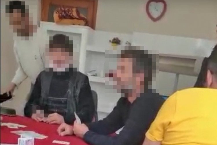Muğla'da villaya kumar baskını