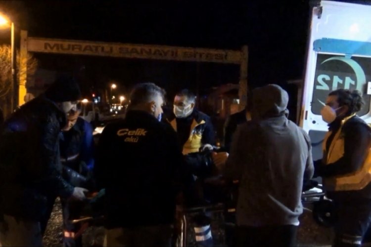 Tekirdağ'da trafik kazası: 2 yaralı
