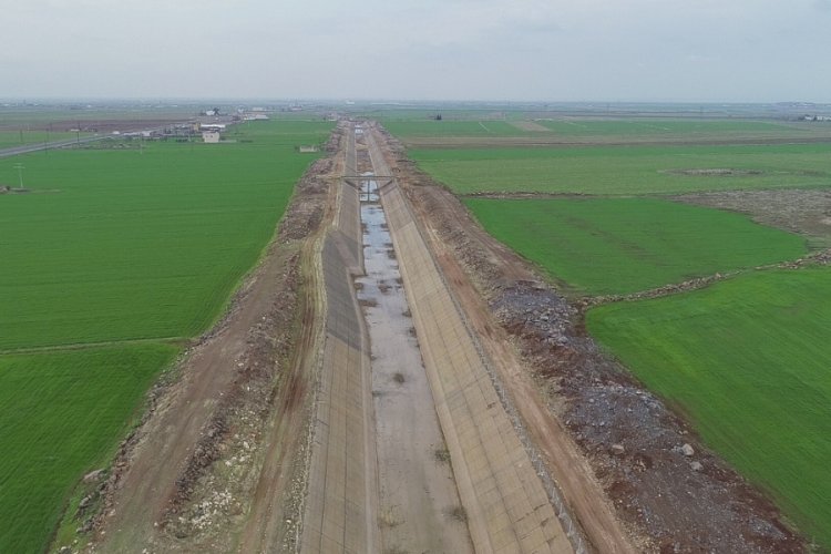 221 kilometrelik 'bereket kanalı'nın tamamlanmasına 40 kilometre kaldı