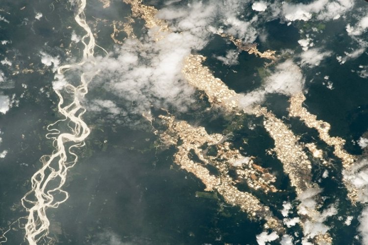 NASA, altın nehirlerini ortaya &ccedil;ıkardı