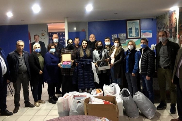 Bursa'da AK Parti'den ısıtan kampanya
