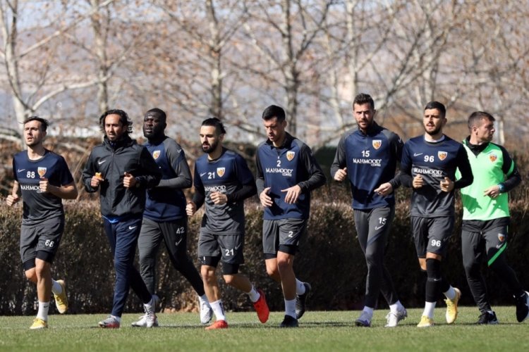 Kayserispor, MKE Ankarag&uuml;c&uuml; ma&ccedil;ı hazırlıklarını tamamladı