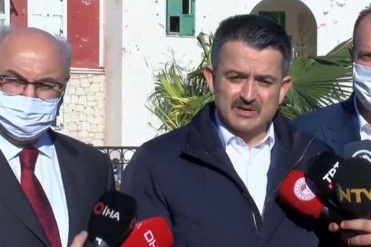 Bakan Pakdemirli İzmir'i ziyaret etti