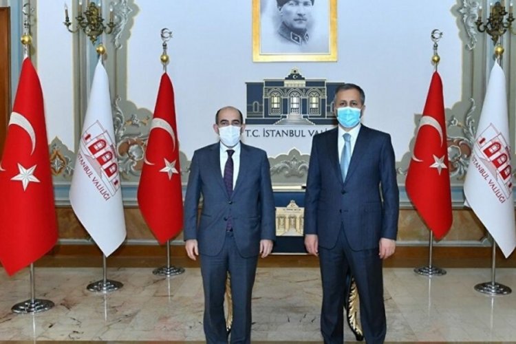 Prof. Dr. Bulu'dan İstanbul Valisi Yerlikaya'ya ziyaret