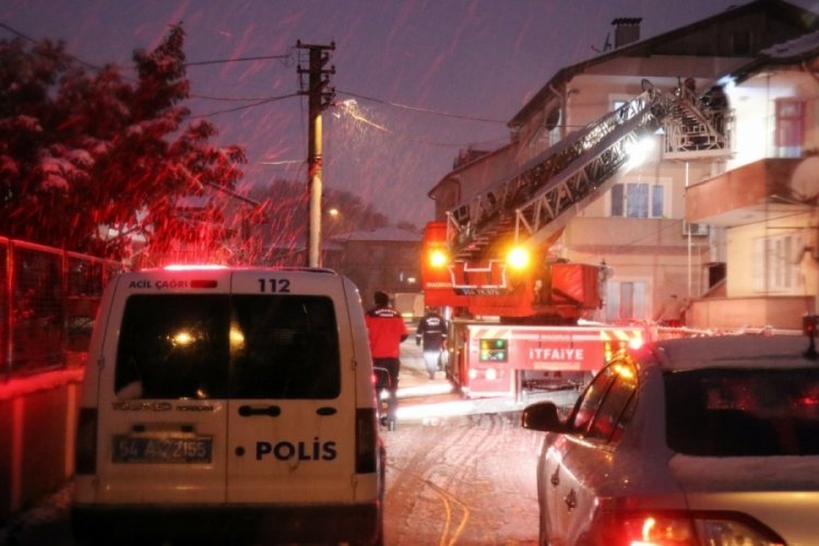 Baca yangını faciaya d&ouml;n&uuml;şmeden s&ouml;nd&uuml;r&uuml;ld&uuml;