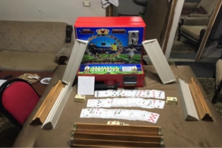 Zonguldak'ta kumar baskını