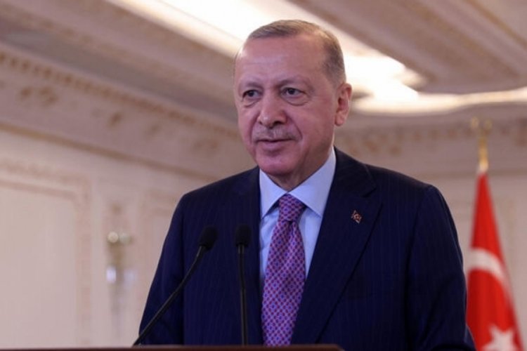 Cumhurbaşkanı Erdoğan'dan T&uuml;rk&ccedil;e vurgusu!