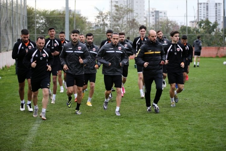 Adanaspor, Altınordu ma&ccedil;ı hazırlıklarını s&uuml;rd&uuml;rd&uuml;