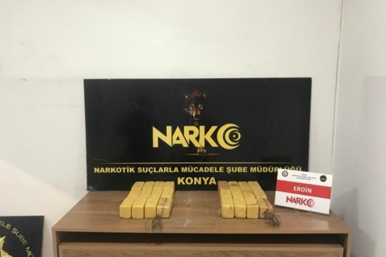 Otomobildeki zuladan 14 kilo 625 gram eroin &ccedil;ıktı