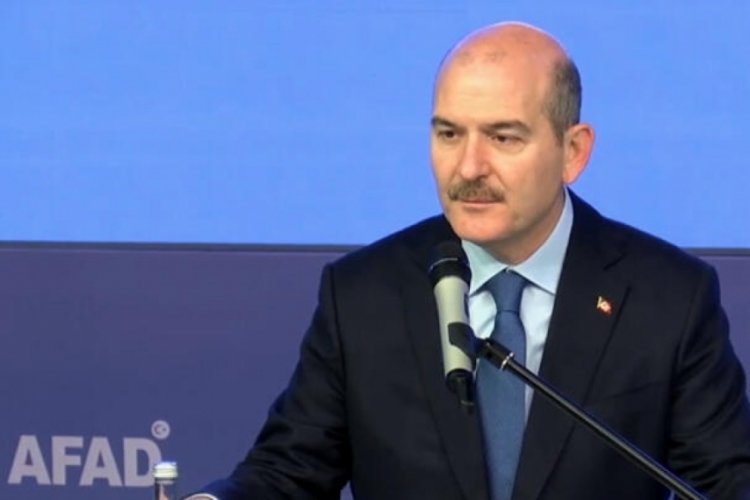 Bakan Soylu'dan afetlerle m&uuml;cadele vurgusu