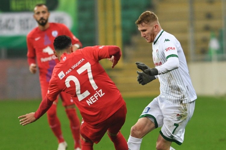 Bursaspor'da 5 oyuncu kart sınırında