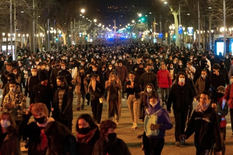 İspanya'da protestolar 3. gününde
