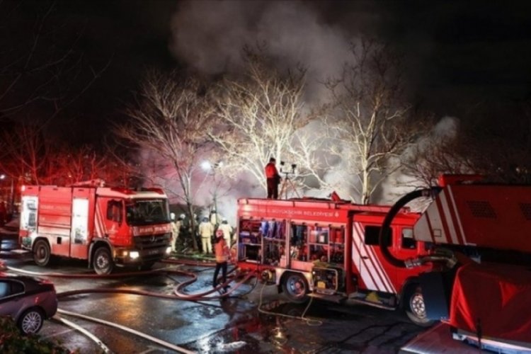 Boğaziçi Üniversitesi Hisar Kampüsünde yangın