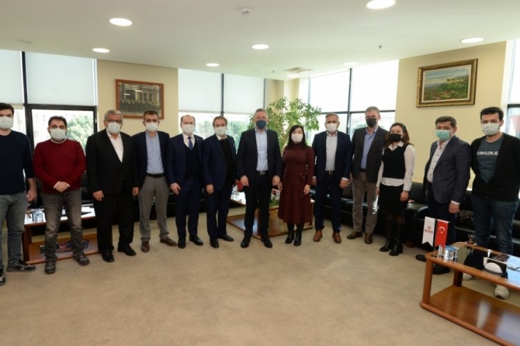 Bursa'da kestane üreticilerinden BTSO'ya 'Coğrafi İşaret' teşekkürü