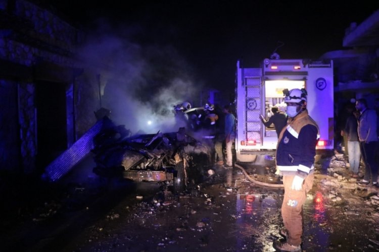 Azez'de terör saldırısı: 5 yaralı