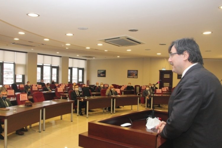 Bursa'da İlçe Milli Eğitim Müdürlükleri toplantıda buluştu