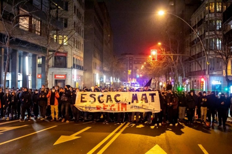 İspanya'da rapçi Hasel protestoları 6'ıncı gününde