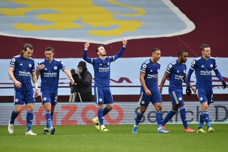 Leicester City, Aston Villa deplasmanında kazandı