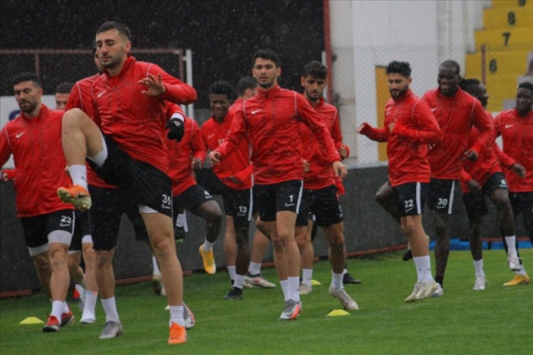 Hatayspor, MKE Ankaragücü maçı hazırlıklarına başladı