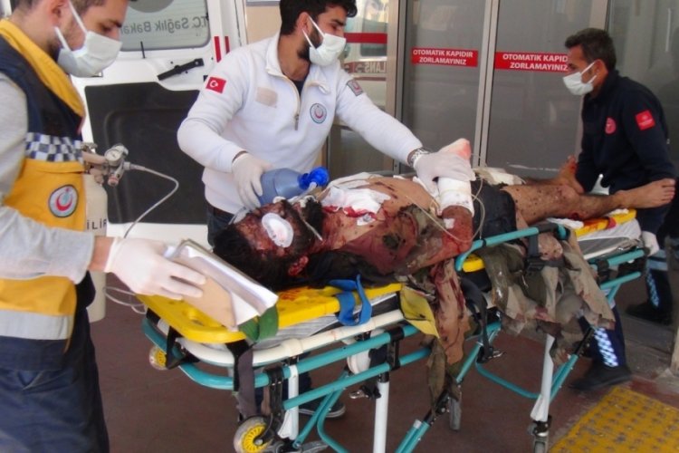 Tel Abyad'a teröristlerden roketli saldırı: 2 şehit, 7 yaralı
