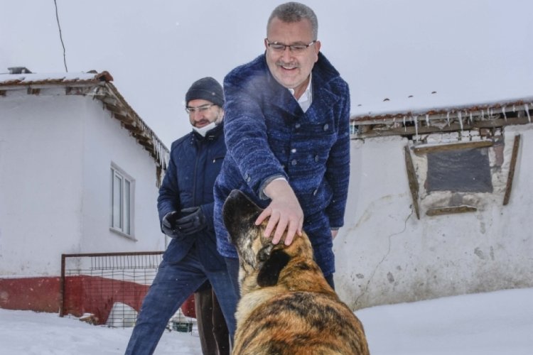 Bursa Karacabey Belediye Başkanı Özkan'ın hayvan sevgisi